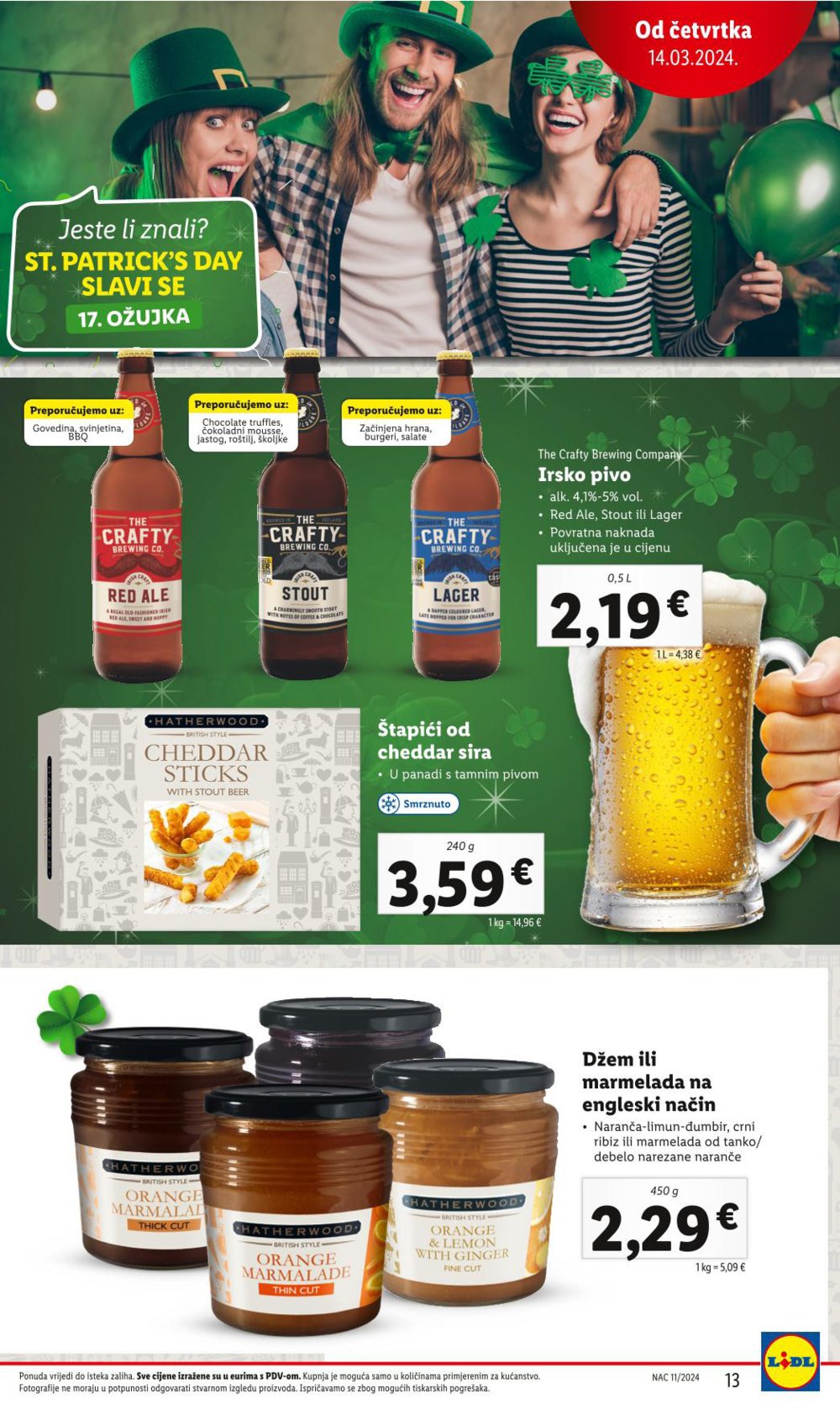 Lidl katalog Super ponuda od četvrtka 14.03.-17.03.2024.