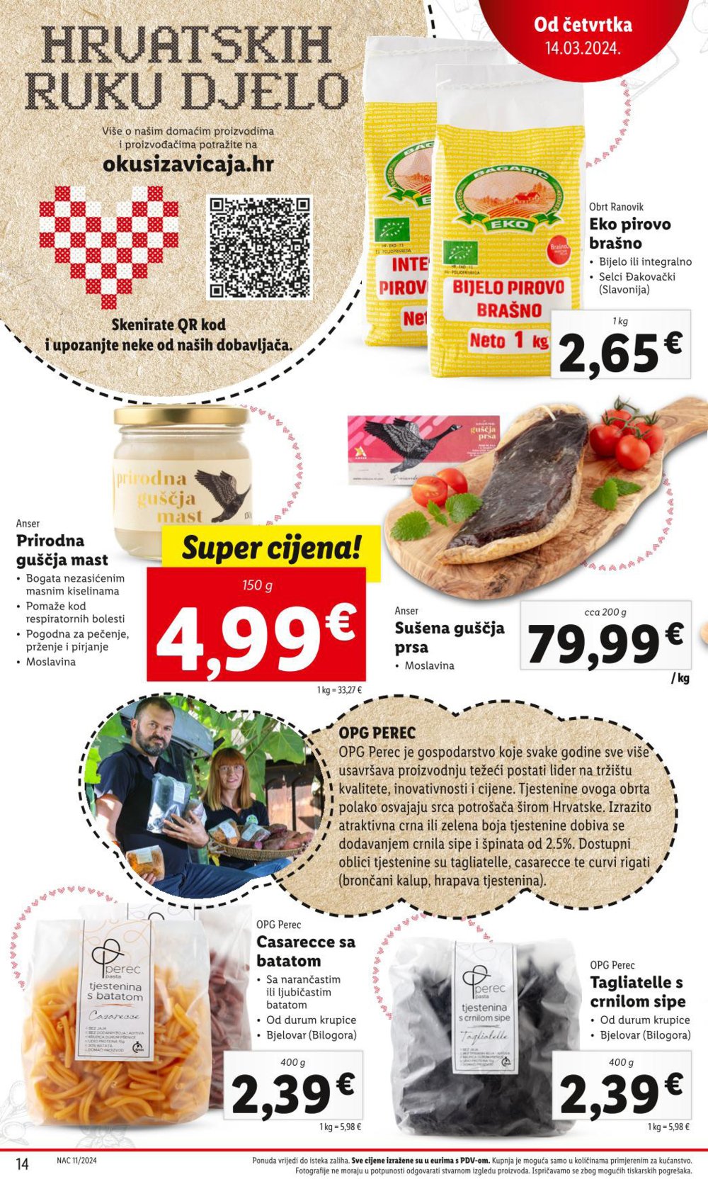 Lidl katalog Super ponuda od četvrtka 14.03.-17.03.2024.