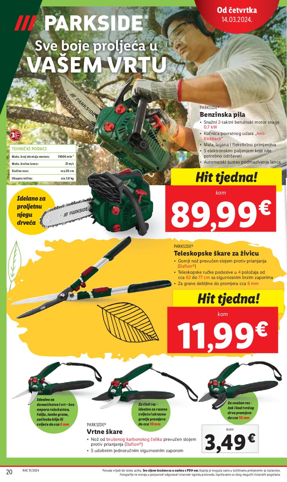 Lidl katalog Super ponuda od četvrtka 14.03.-17.03.2024.