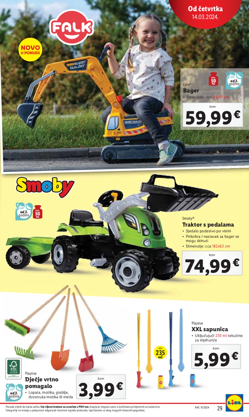 Lidl katalog Super ponuda od četvrtka 14.03.-17.03.2024.