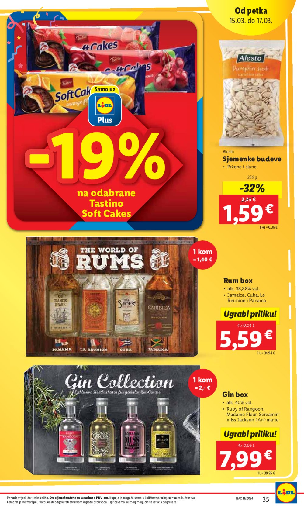 Lidl katalog Super ponuda od četvrtka 14.03.-17.03.2024.