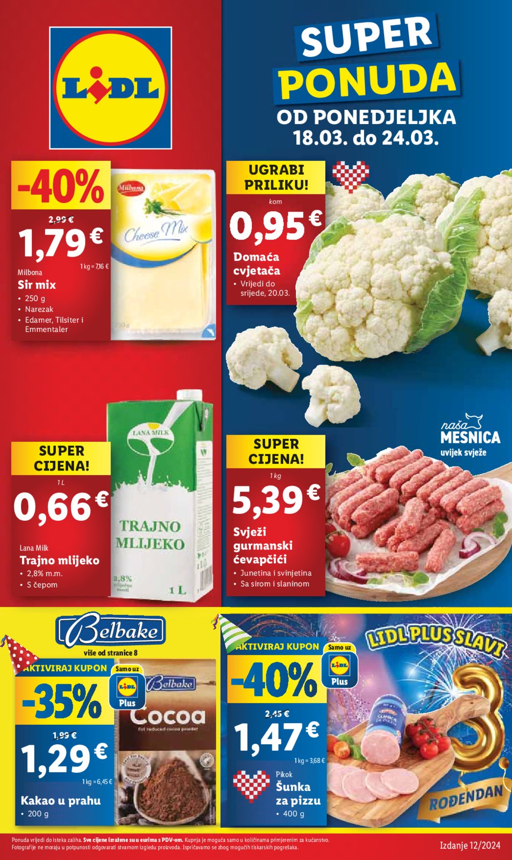Lidl katalog Super ponuda od ponedjeljka 18.03.-24.03.2024.