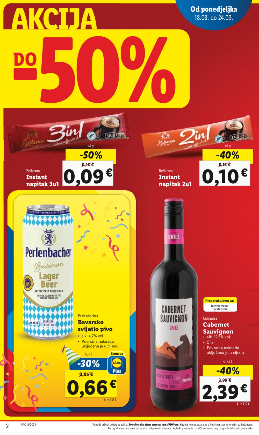 Lidl katalog Super ponuda od ponedjeljka 18.03.-24.03.2024.