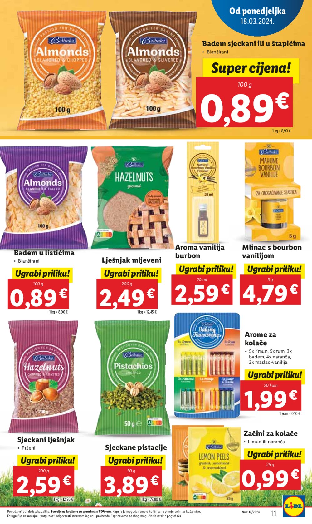 Lidl katalog Super ponuda od ponedjeljka 18.03.-24.03.2024.