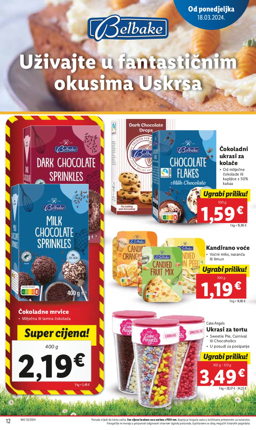 Lidl katalog Super ponuda od ponedjeljka 18.03.-24.03.2024.