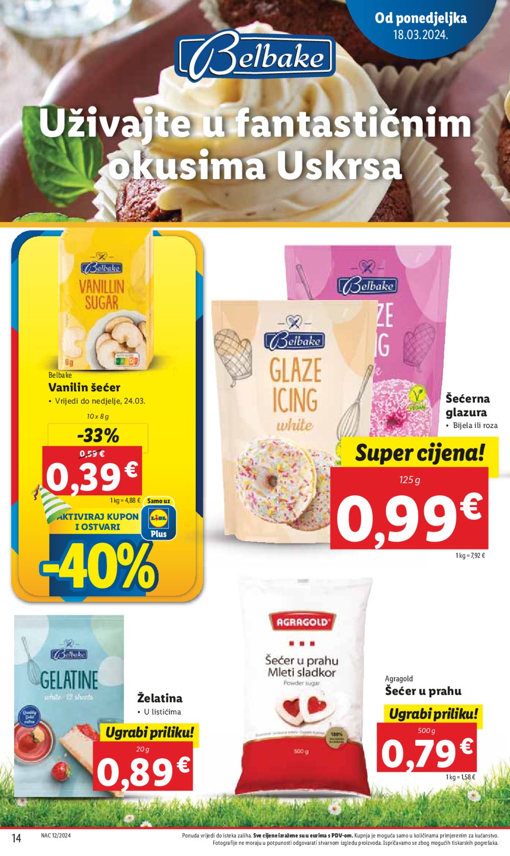 Lidl katalog Super ponuda od ponedjeljka 18.03.-24.03.2024.