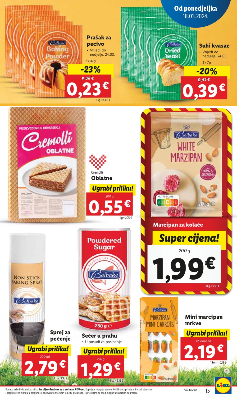 Lidl katalog Super ponuda od ponedjeljka 18.03.-24.03.2024.
