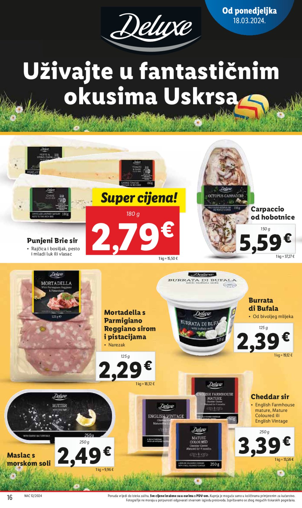Lidl katalog Super ponuda od ponedjeljka 18.03.-24.03.2024.
