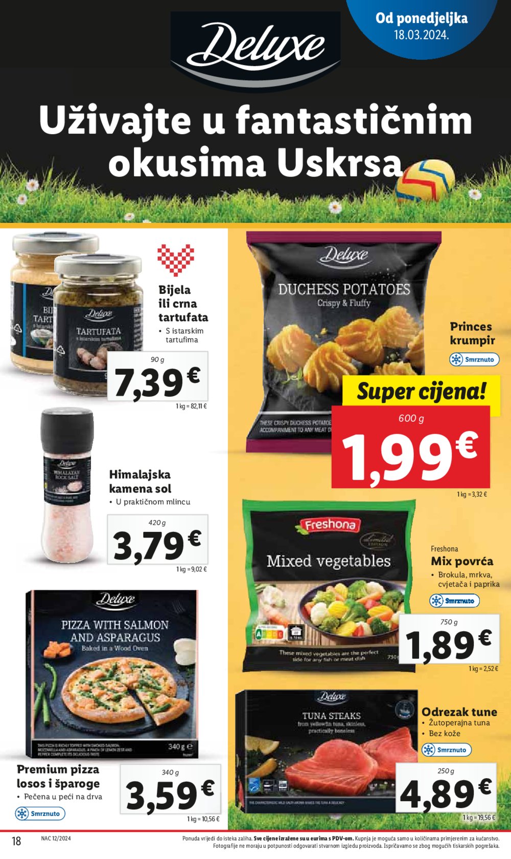 Lidl katalog Super ponuda od ponedjeljka 18.03.-24.03.2024.