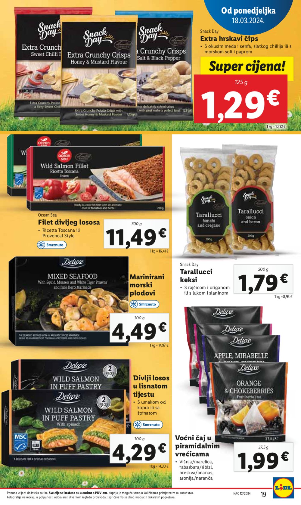 Lidl katalog Super ponuda od ponedjeljka 18.03.-24.03.2024.