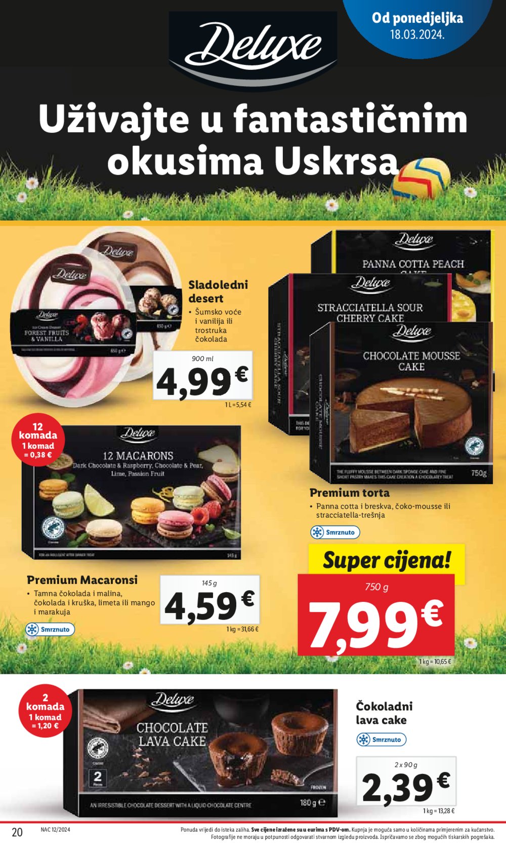 Lidl katalog Super ponuda od ponedjeljka 18.03.-24.03.2024.