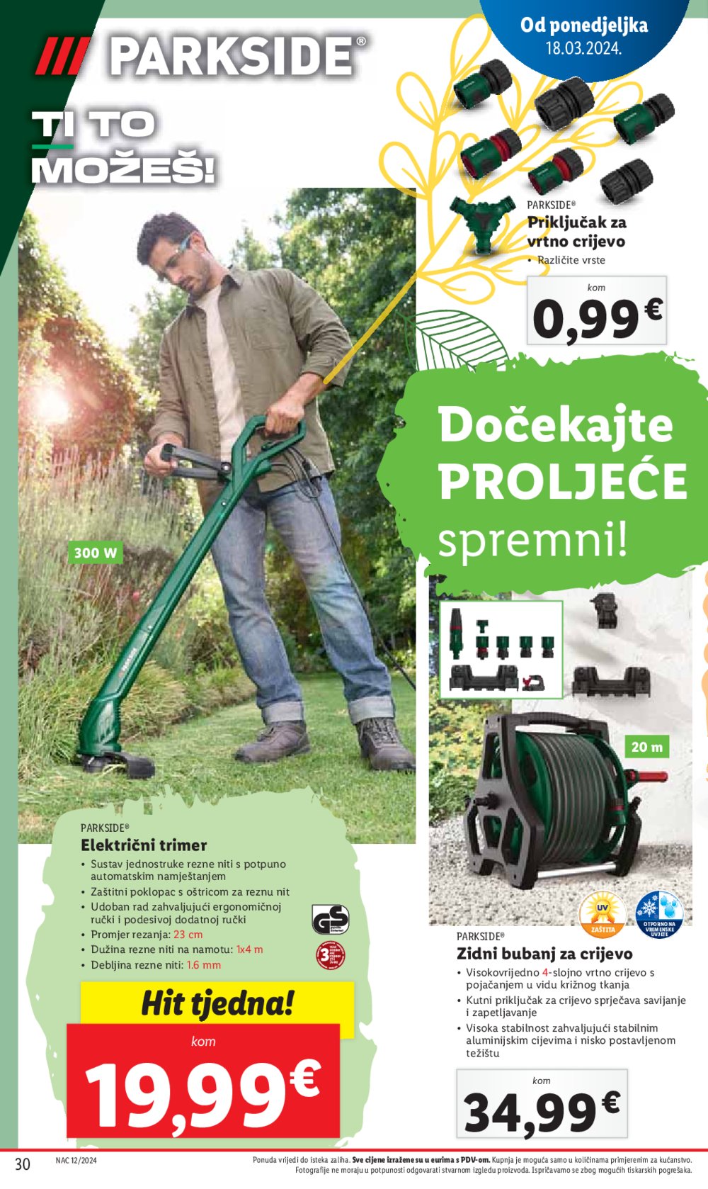 Lidl katalog Super ponuda od ponedjeljka 18.03.-24.03.2024.
