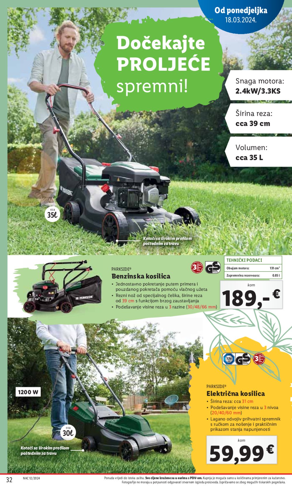 Lidl katalog Super ponuda od ponedjeljka 18.03.-24.03.2024.