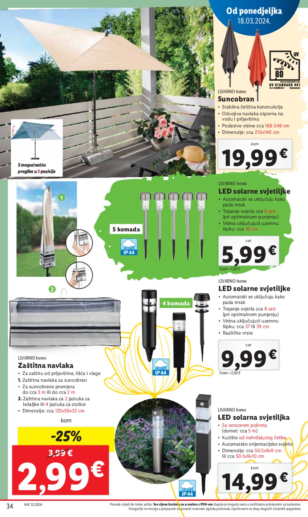Lidl katalog Super ponuda od ponedjeljka 18.03.-24.03.2024.