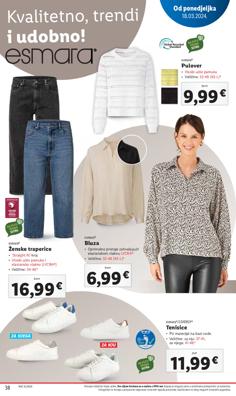 Lidl katalog Super ponuda od ponedjeljka 18.03.-24.03.2024.