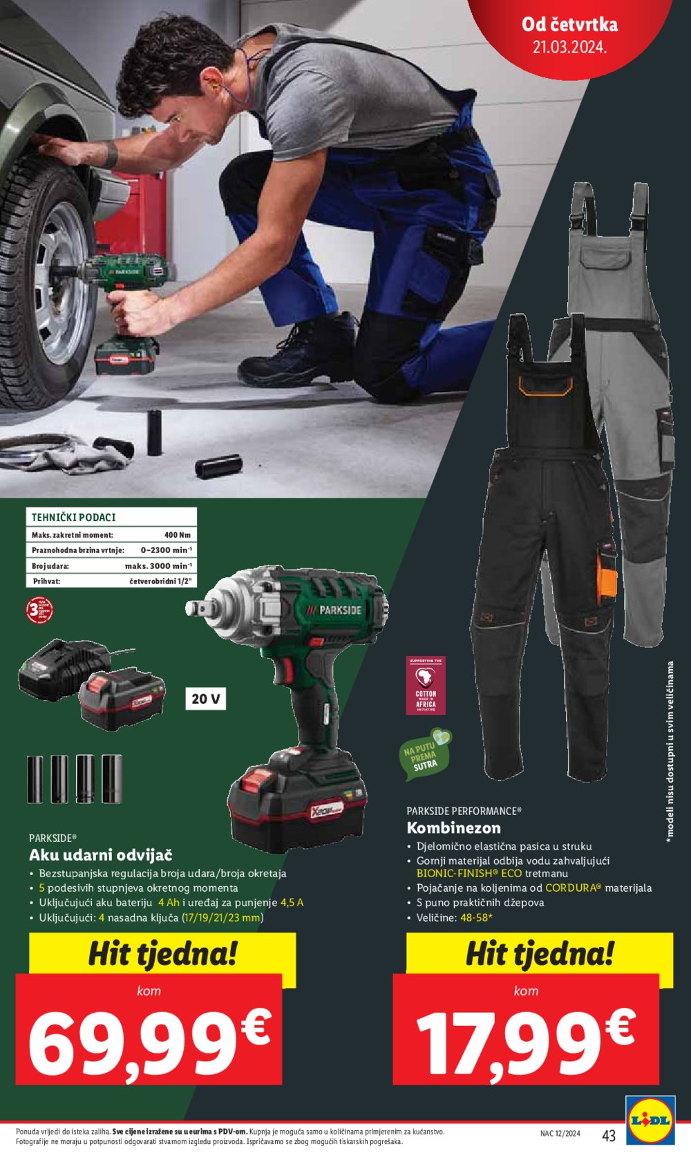 Lidl katalog Super ponuda od ponedjeljka 18.03.-24.03.2024.