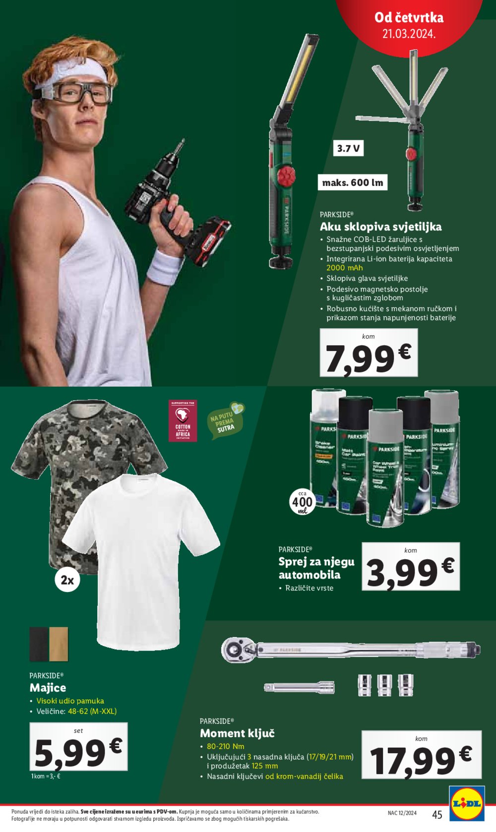 Lidl katalog Super ponuda od ponedjeljka 18.03.-24.03.2024.