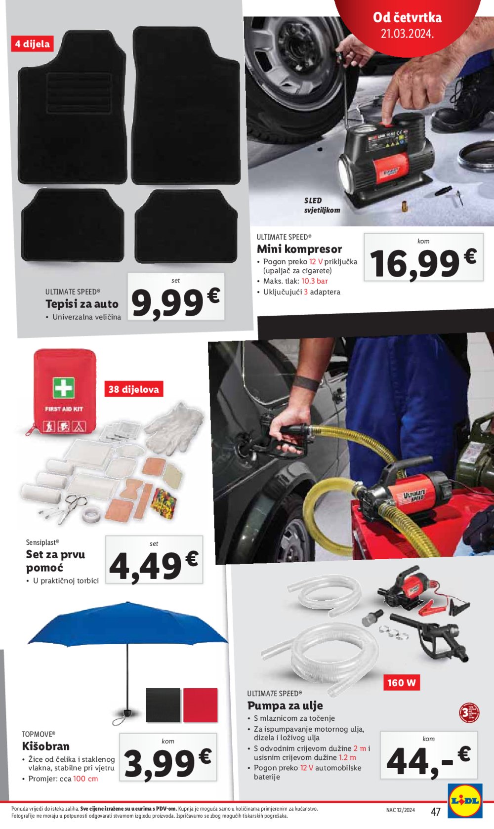 Lidl katalog Super ponuda od ponedjeljka 18.03.-24.03.2024.