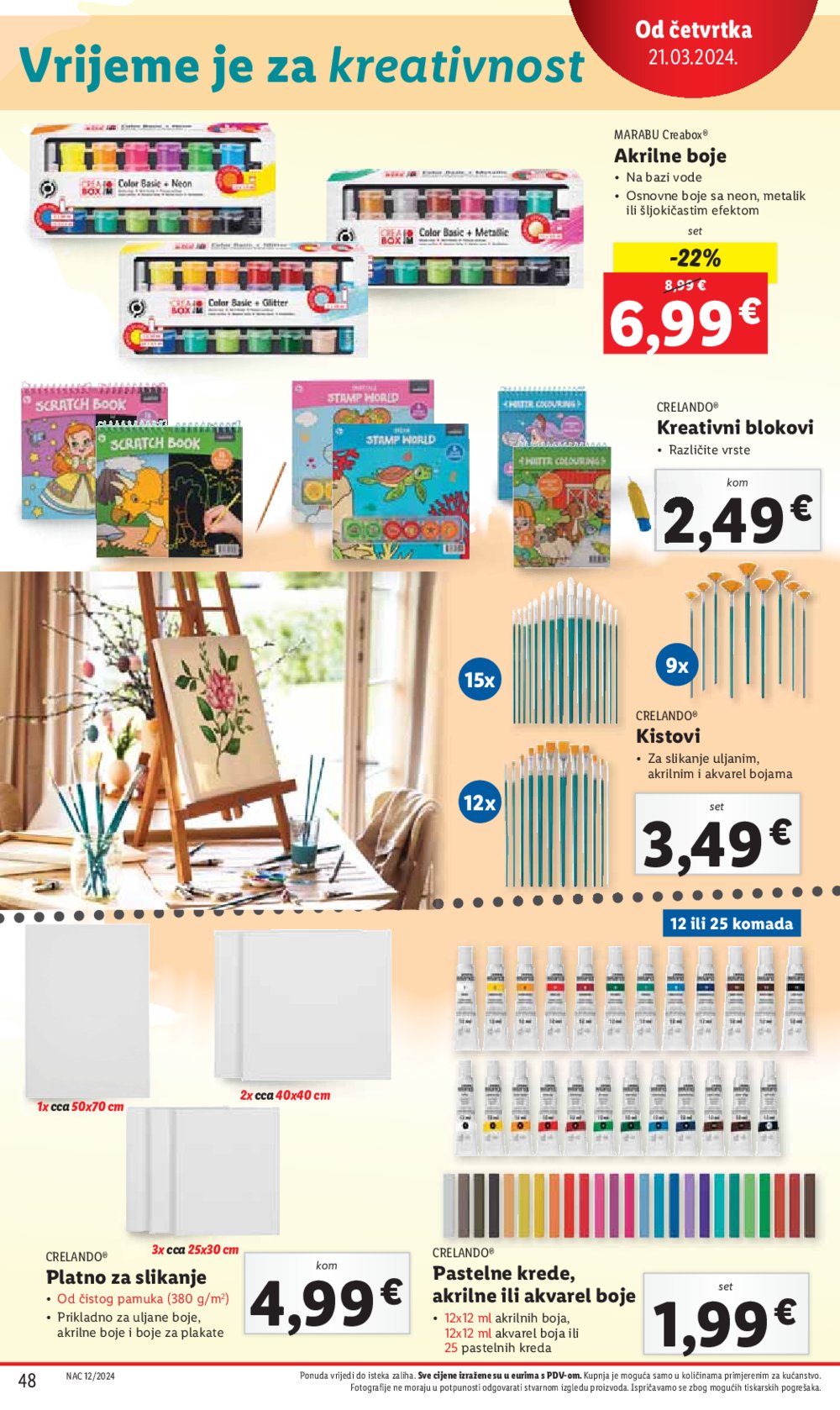 Lidl katalog Super ponuda od ponedjeljka 18.03.-24.03.2024.