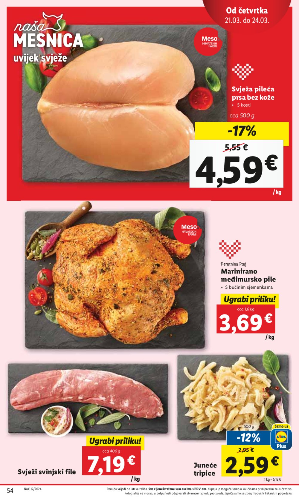 Lidl katalog Super ponuda od ponedjeljka 18.03.-24.03.2024.