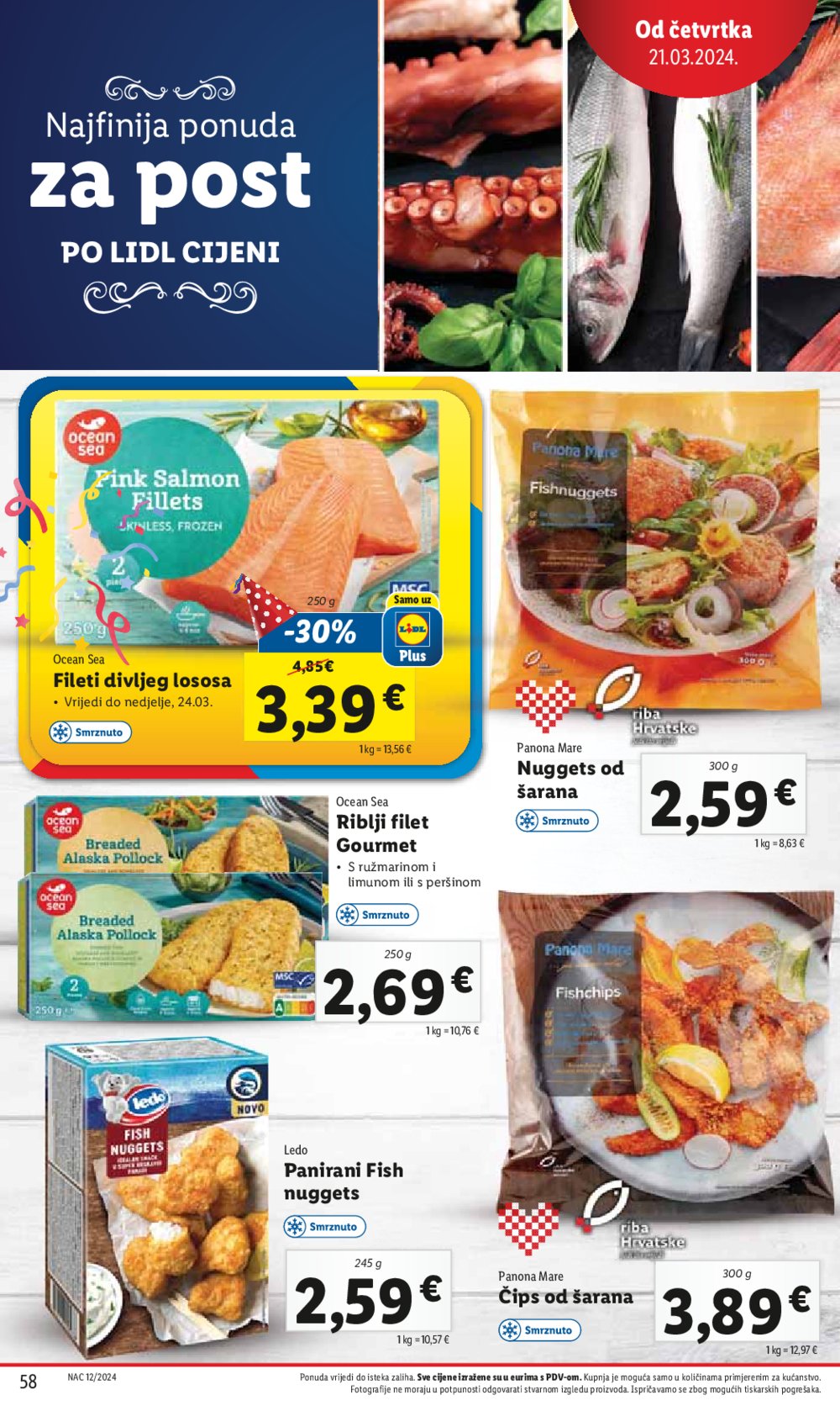 Lidl katalog Super ponuda od ponedjeljka 18.03.-24.03.2024.