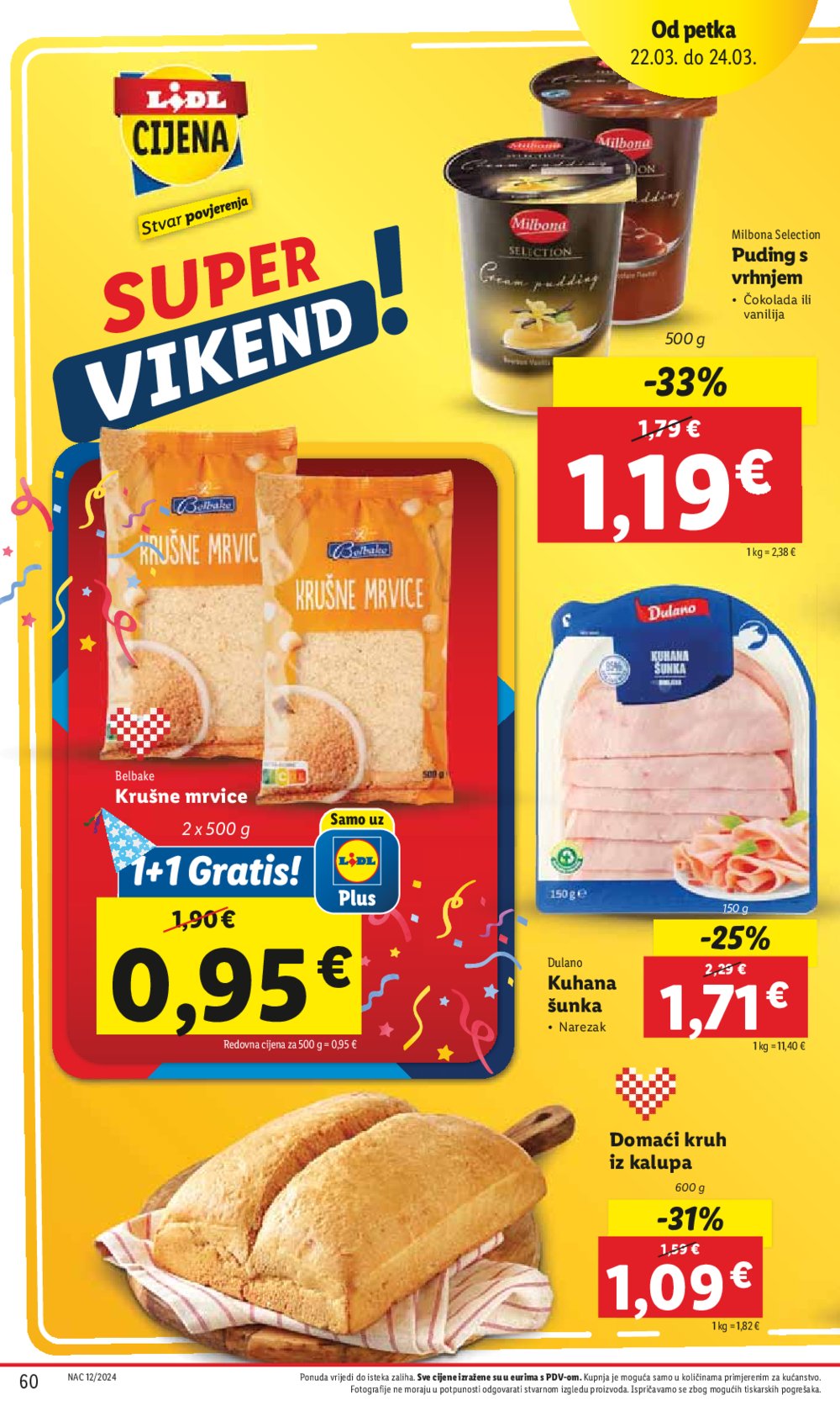 Lidl katalog Super ponuda od ponedjeljka 18.03.-24.03.2024.