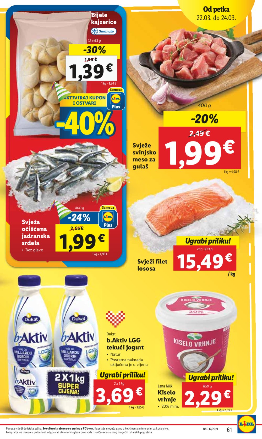 Lidl katalog Super ponuda od ponedjeljka 18.03.-24.03.2024.