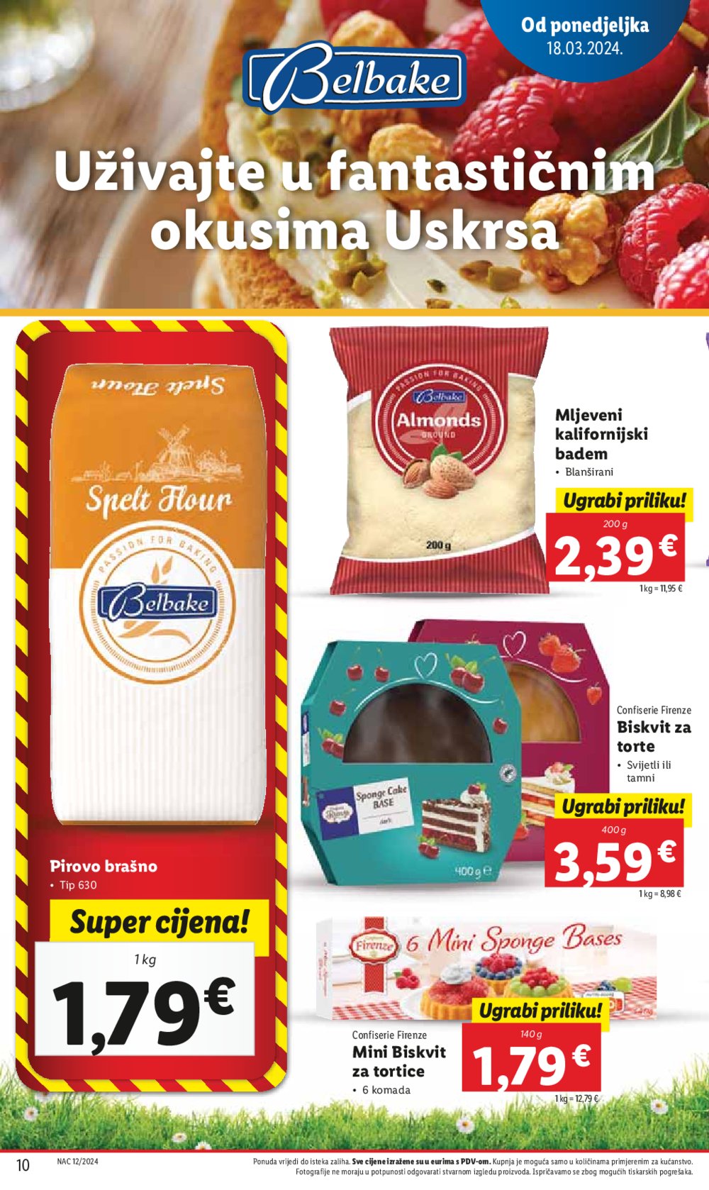 Lidl katalog Super ponuda od ponedjeljka 18.03.-24.03.2024.