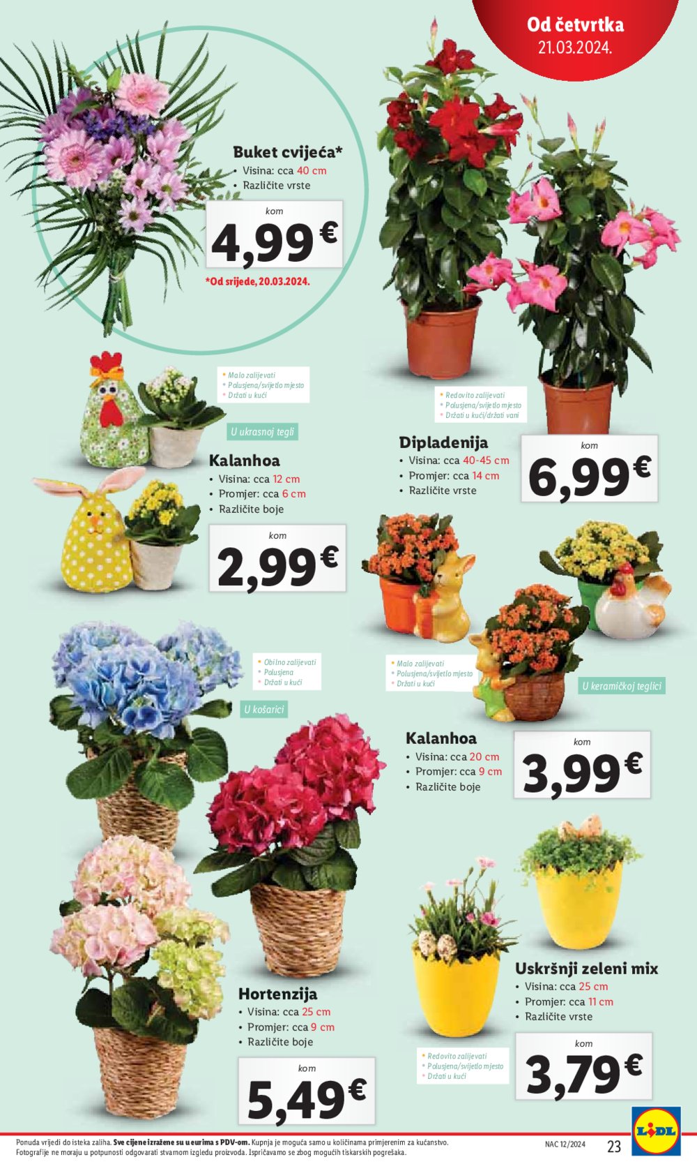 Lidl katalog Super ponuda od četvrtka 21.03.-24.03.2024.