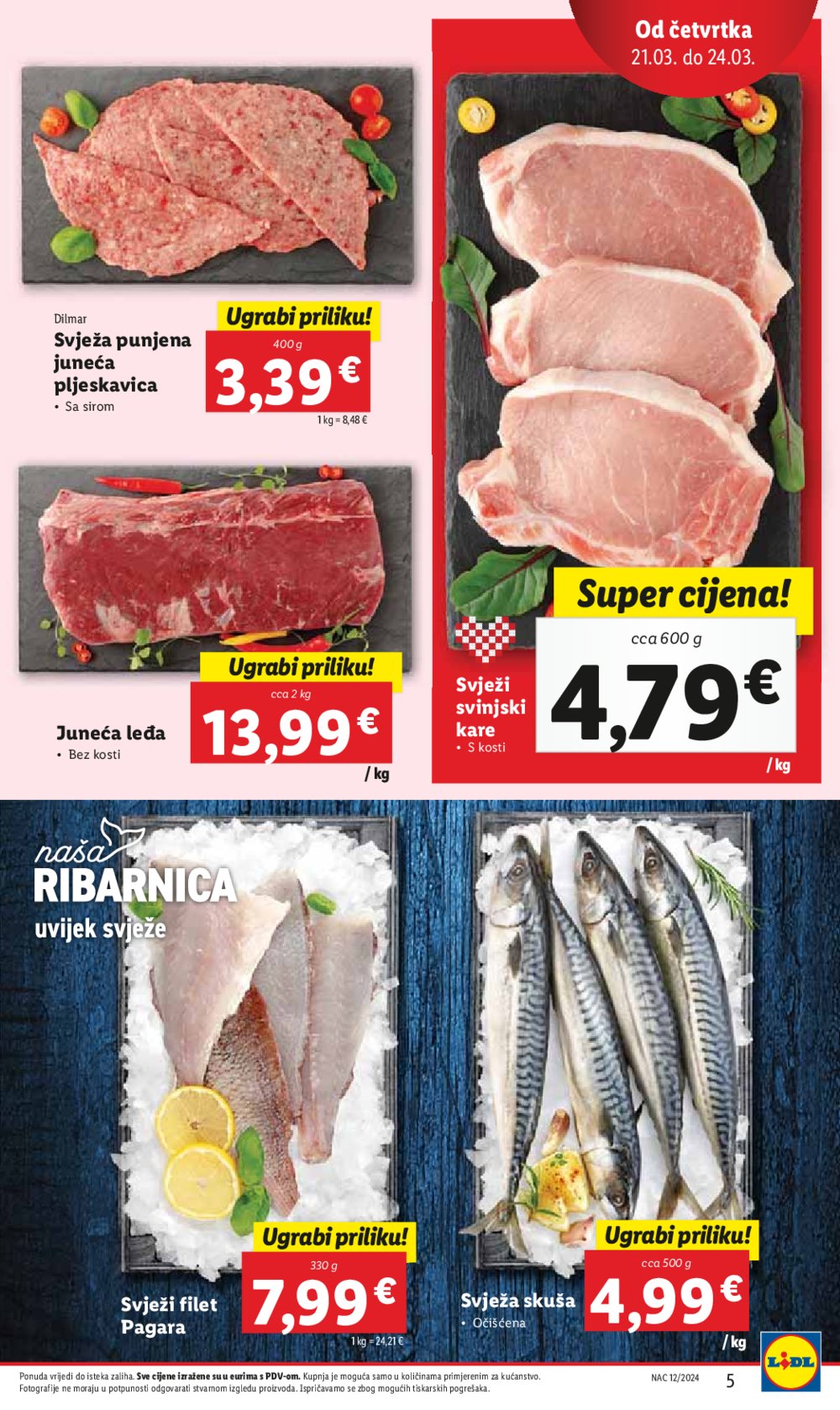 Lidl katalog Super ponuda od četvrtka 21.03.-24.03.2024.