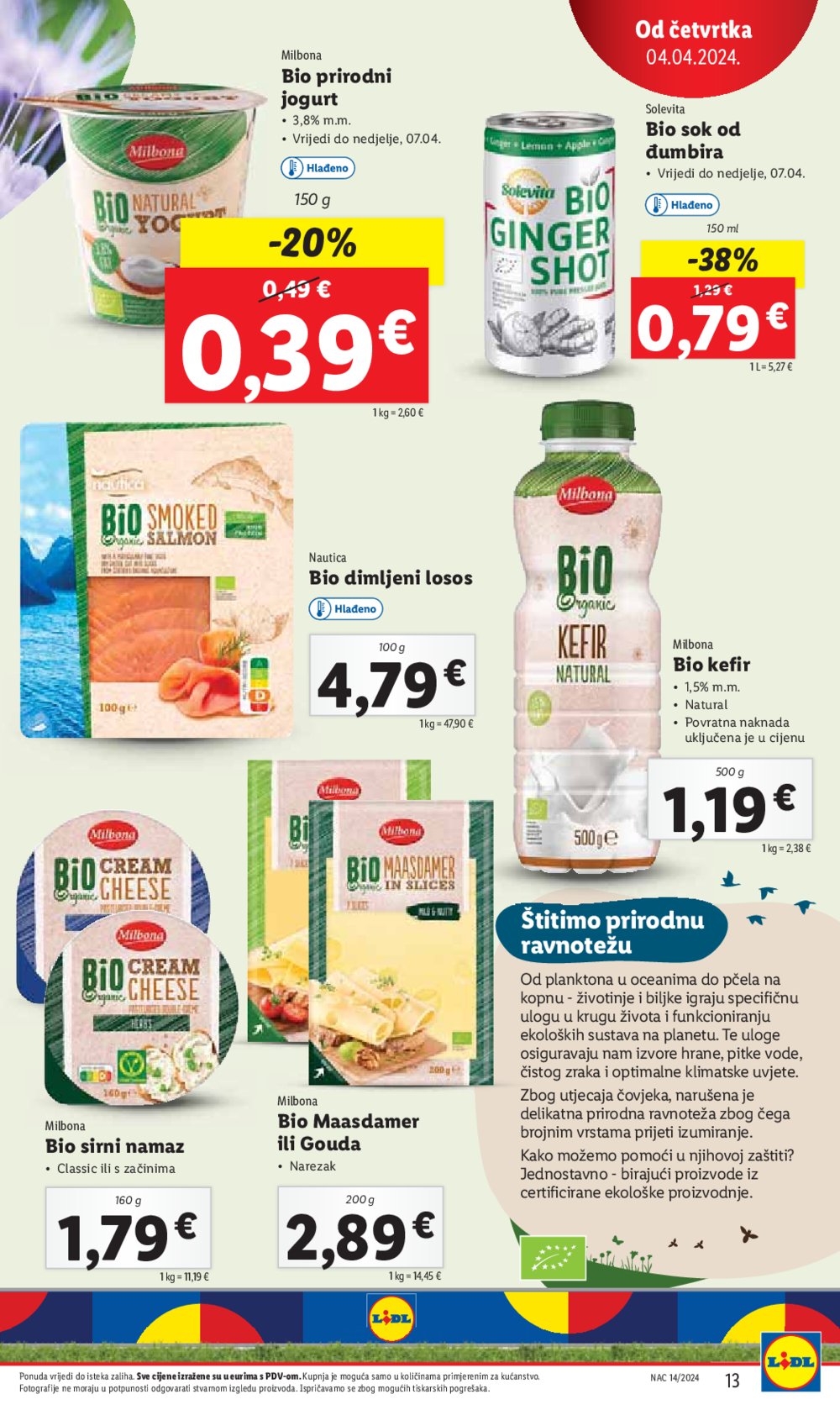 Lidl katalog Super ponuda od četvrtka 04.04.-07.04.2024.