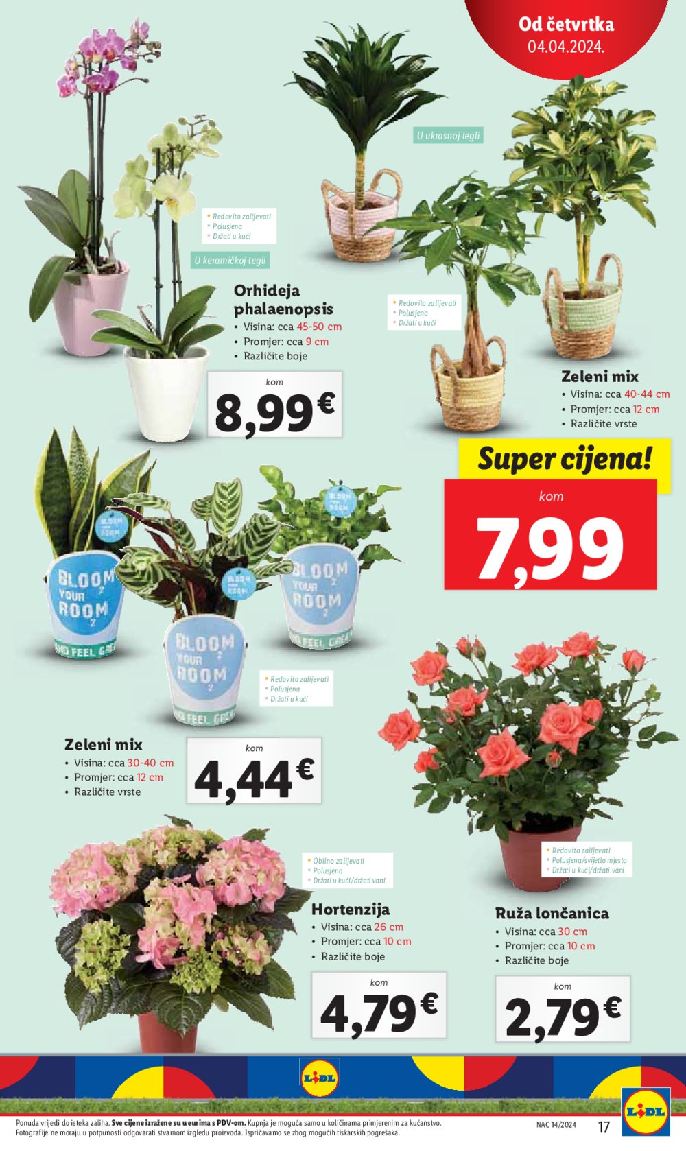 Lidl katalog Super ponuda od četvrtka 04.04.-07.04.2024.