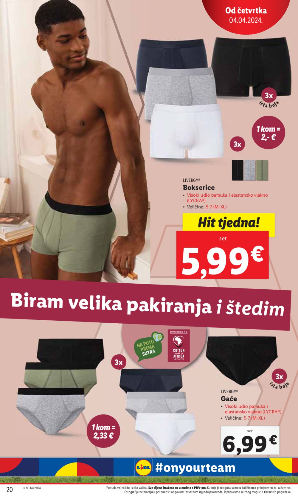 Lidl katalog Super ponuda od četvrtka 04.04.-07.04.2024.