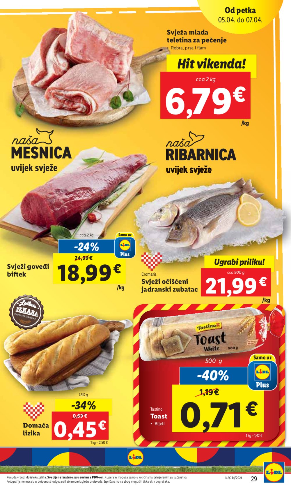 Lidl katalog Super ponuda od četvrtka 04.04.-07.04.2024.