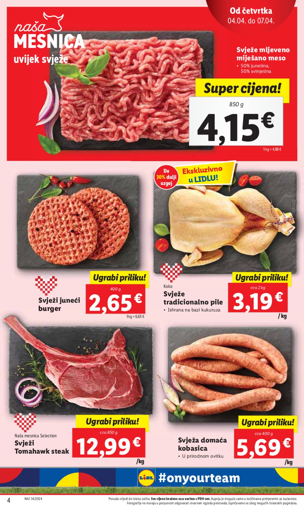 Lidl katalog Super ponuda od četvrtka 04.04.-07.04.2024.