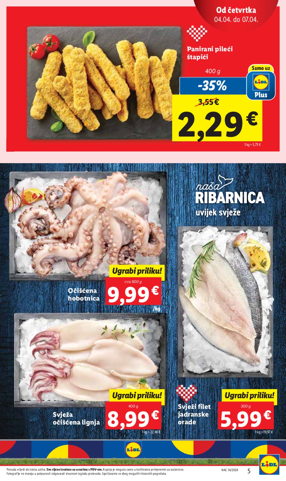 Lidl katalog Super ponuda od četvrtka 04.04.-07.04.2024.