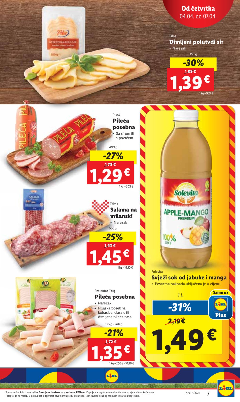 Lidl katalog Super ponuda od četvrtka 04.04.-07.04.2024.