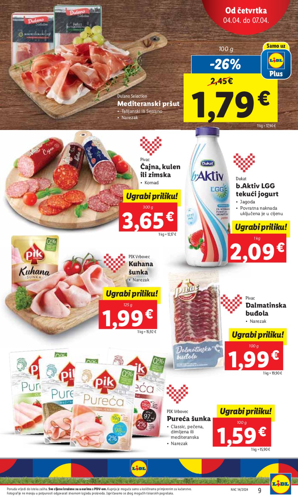 Lidl katalog Super ponuda od četvrtka 04.04.-07.04.2024.