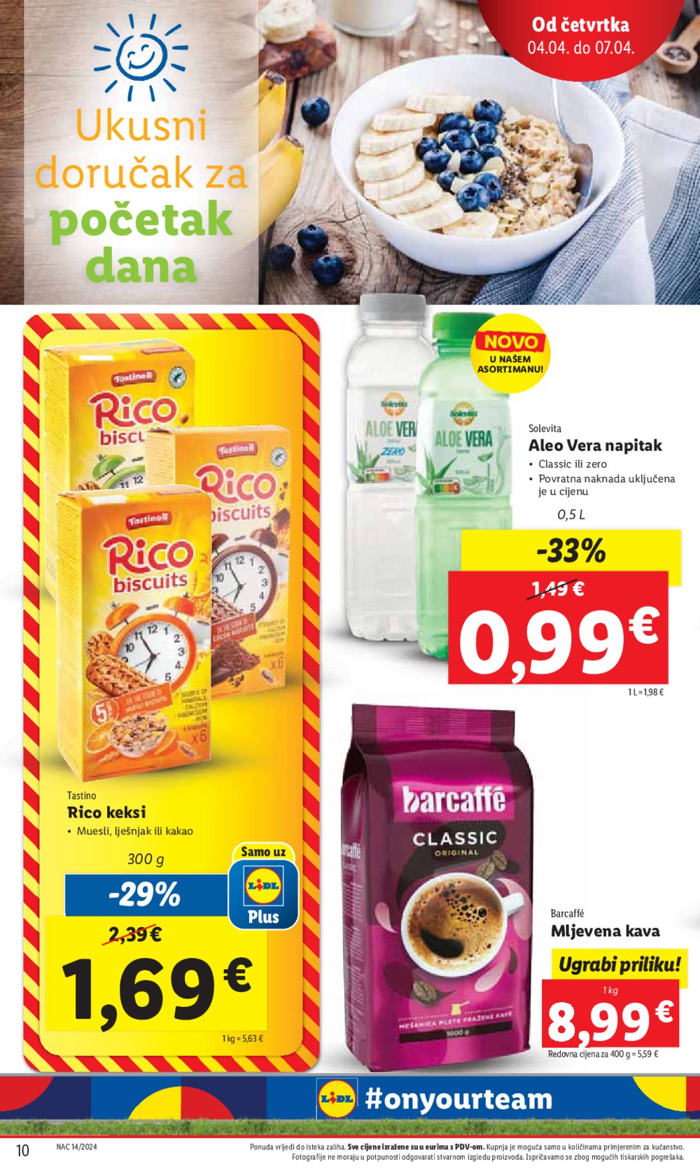 Lidl katalog Super ponuda od četvrtka 04.04.-07.04.2024.