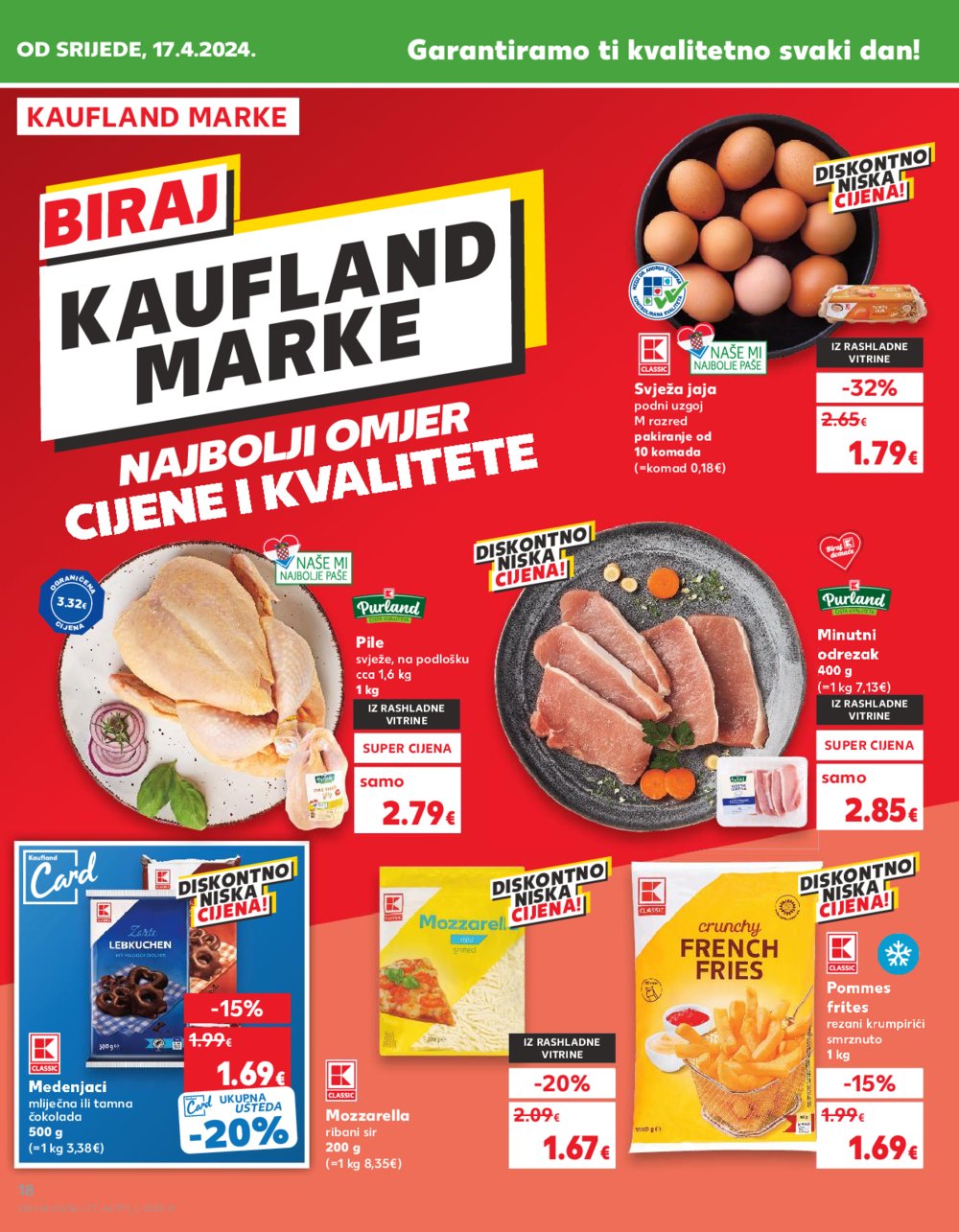 Kaufland katalog Akcija 17.04.-23.04.2024. Zagreb