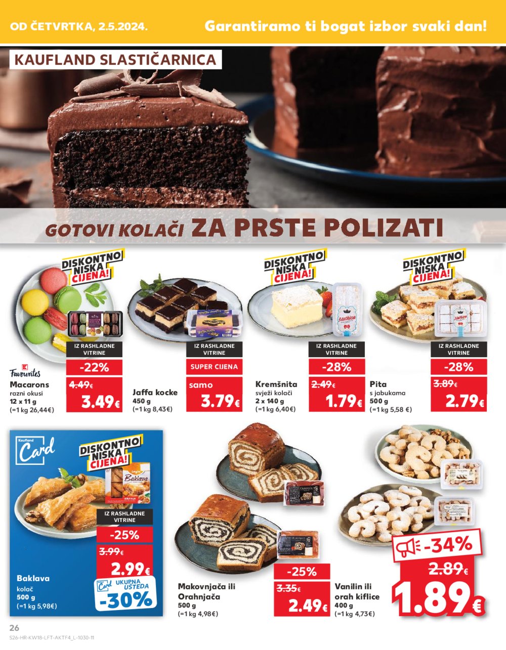 Kaufland katalog Akcija 02.05.-07.05.2024. Zagreb
