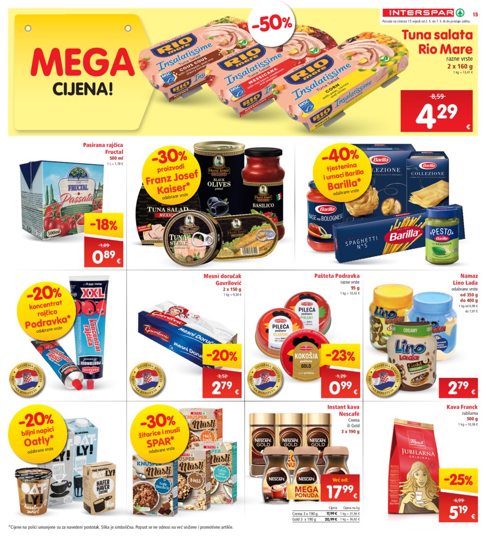 INTERSPAR katalog Akcija 02.05.-07.05.2024.