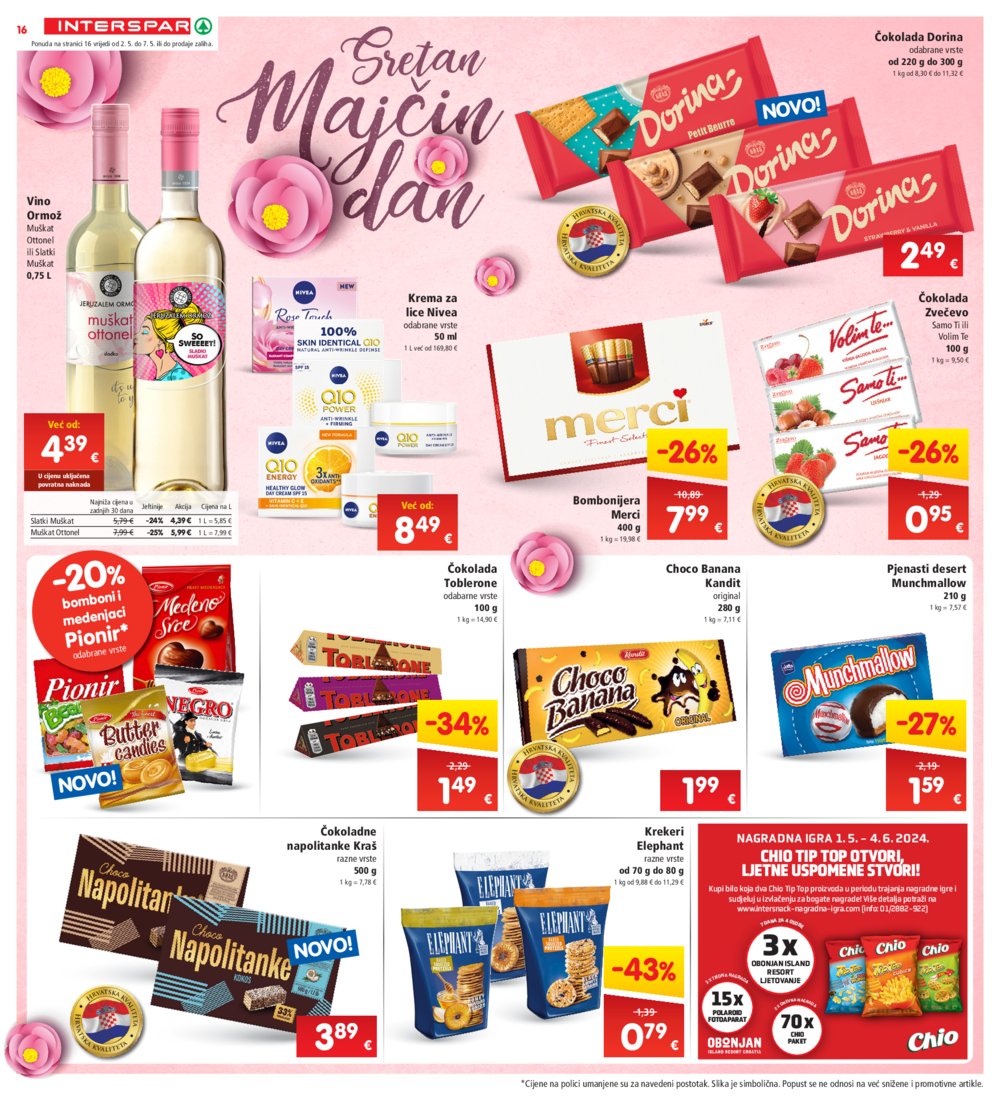 INTERSPAR katalog Akcija 02.05.-07.05.2024.