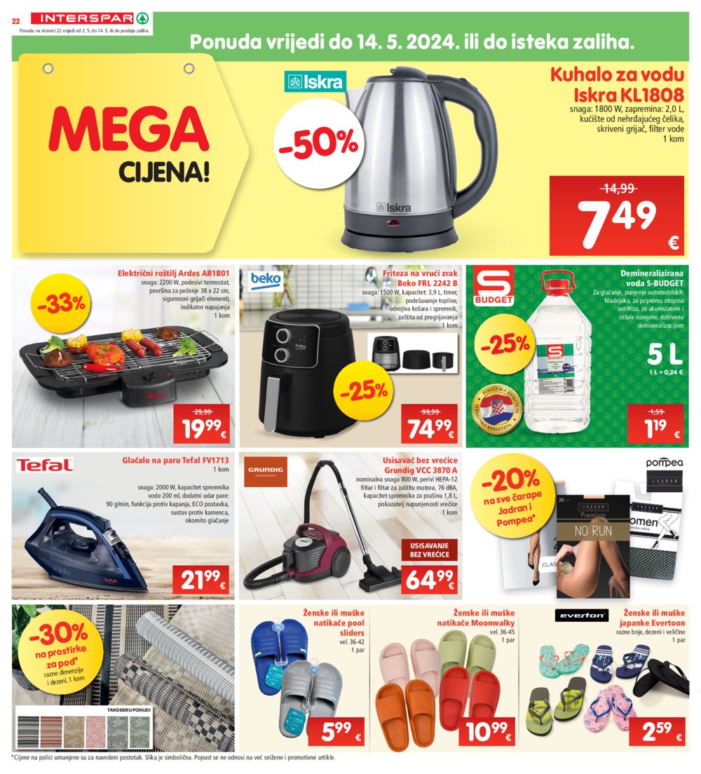 INTERSPAR katalog Akcija 02.05.-07.05.2024.