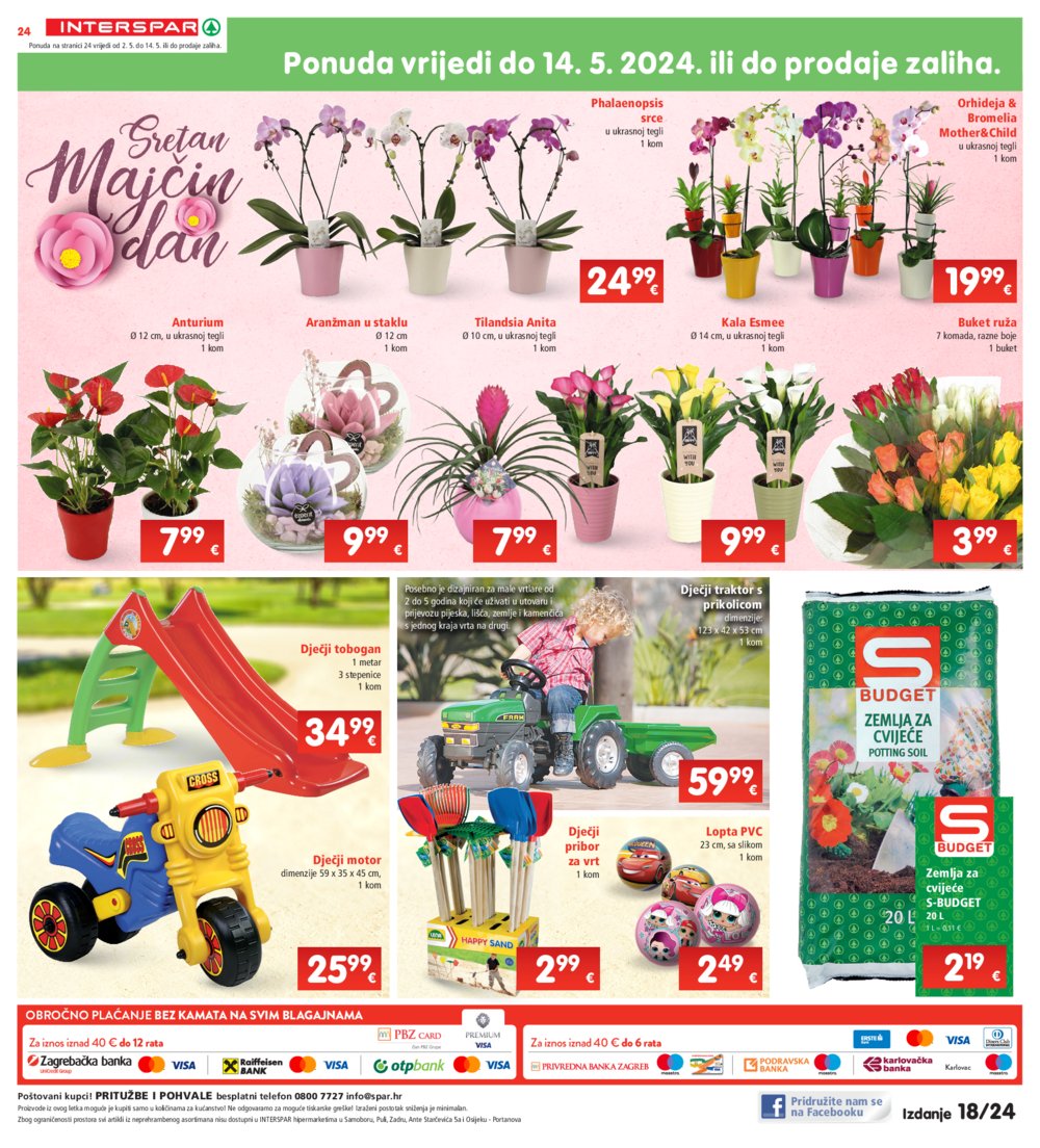 INTERSPAR katalog Akcija 02.05.-07.05.2024.