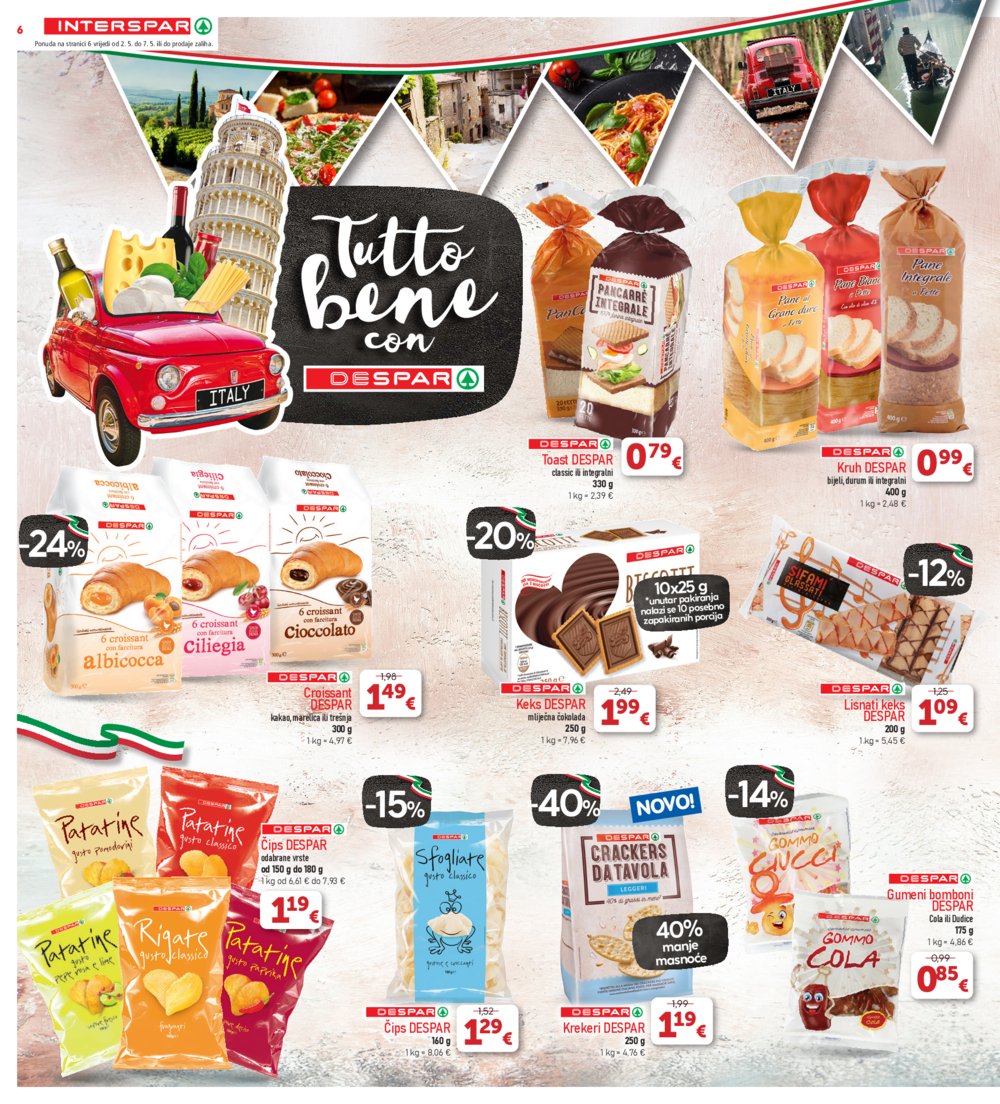 INTERSPAR katalog Akcija 02.05.-07.05.2024.