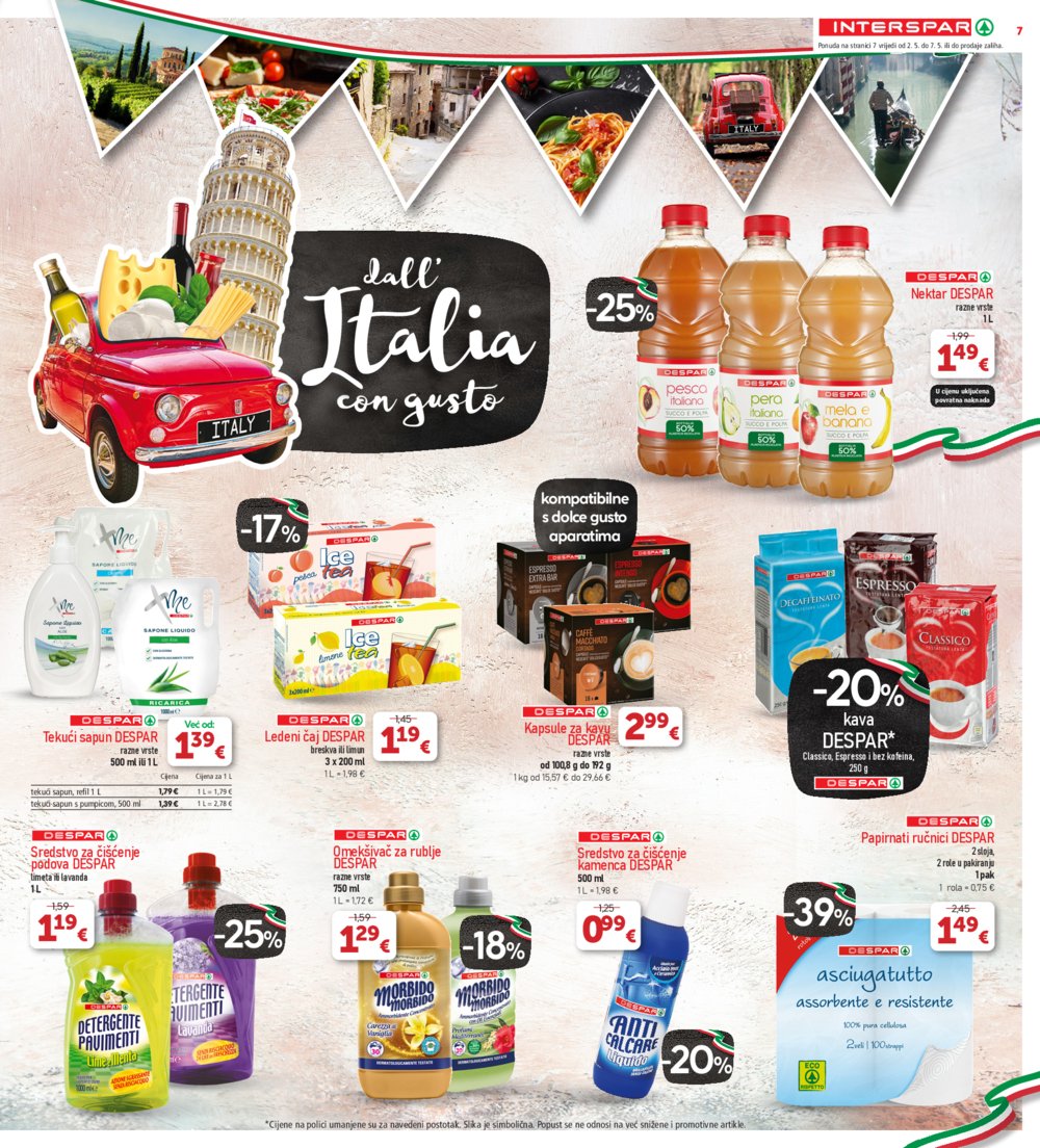 INTERSPAR katalog Akcija 02.05.-07.05.2024.