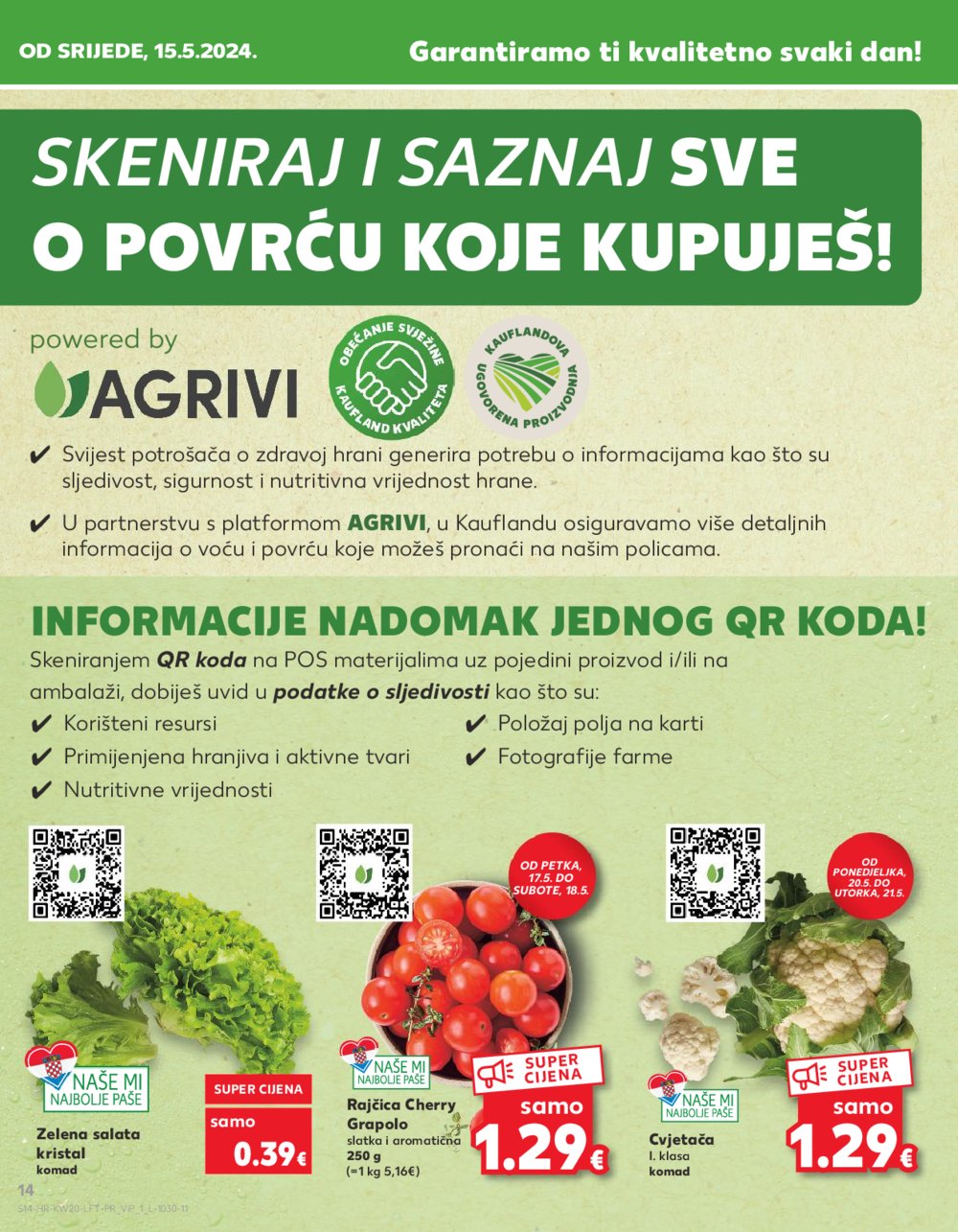 Kaufland Katalog Akcija 15.05.-21.05.2024. Ma, DS, Vodice