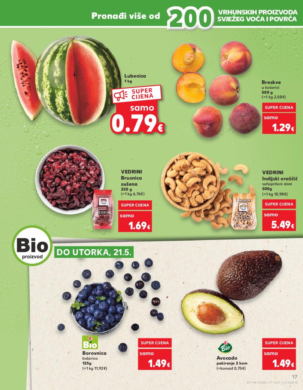 Kaufland Katalog Akcija 15.05.-21.05.2024. Ma, DS, Vodice