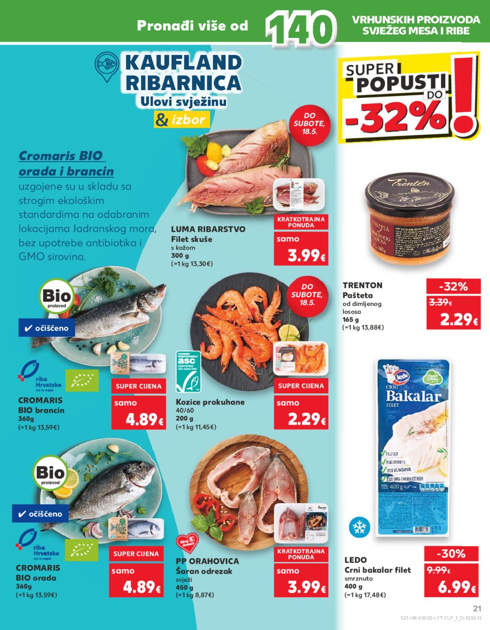 Kaufland Katalog Akcija 15.05.-21.05.2024. Ma, DS, Vodice